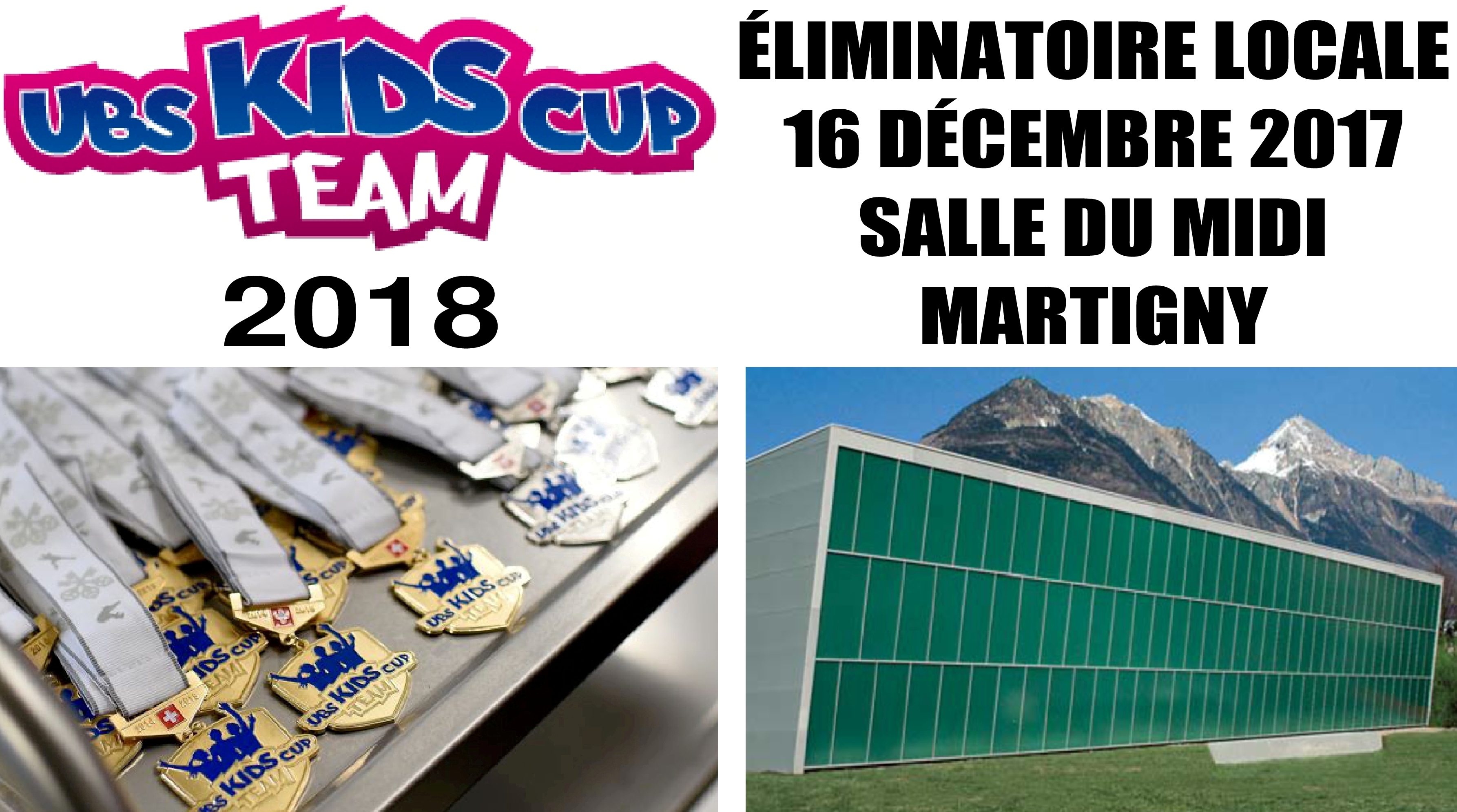 Eliminatoire UBS Kids Cup Team à Martigny