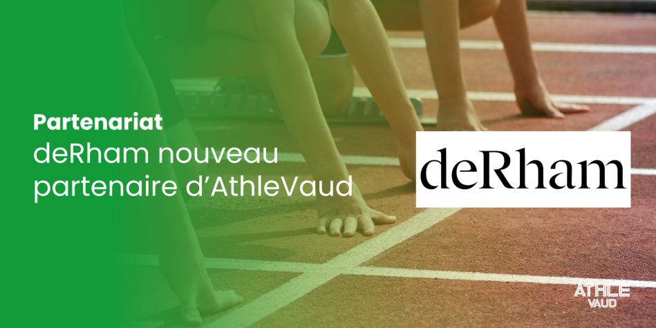 deRham nouveau partenaire d’AthléVaud !