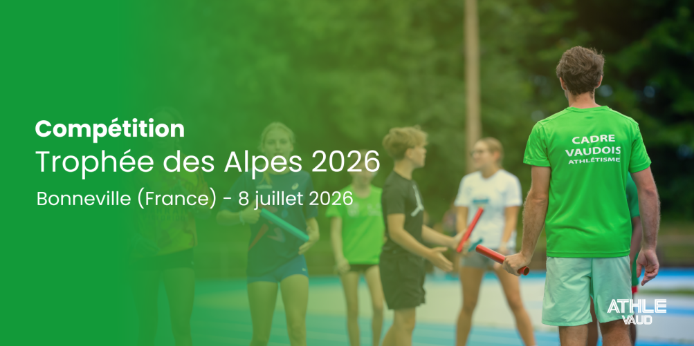 Trophée des Alpes 2026 - Sélection vaudoise