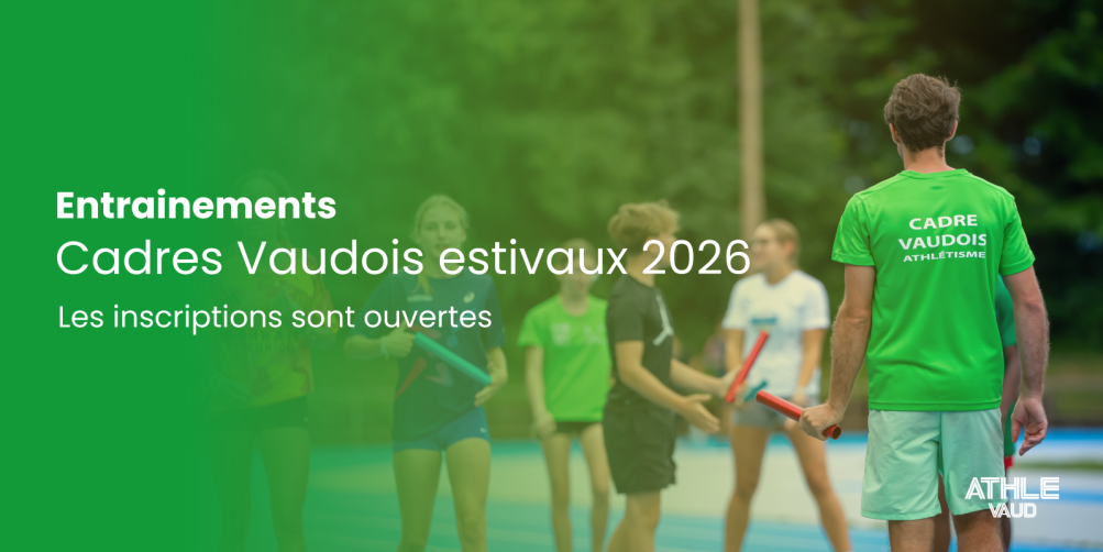 Inscriptions ouvertes pour les cadres vaudois estivaux 2026