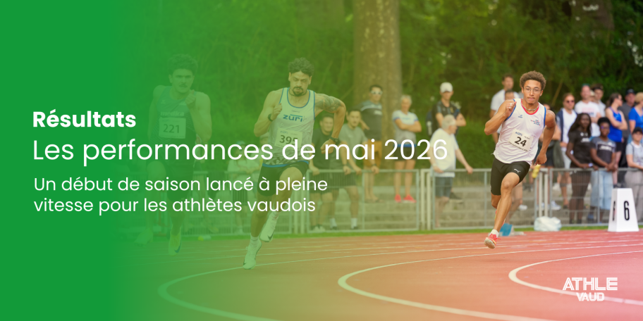 Un début de saison lancé à pleine vitesse pour les athlètes vaudois
