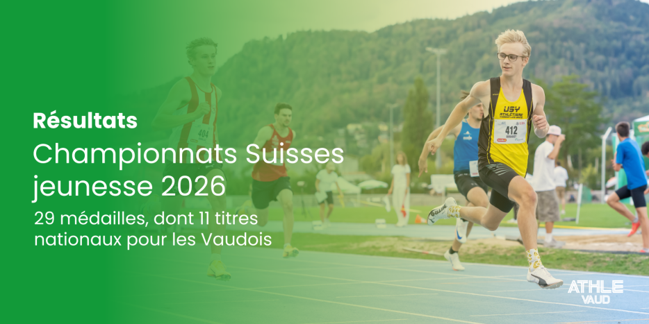 29 médailles, dont 11 titres nationaux lors des Championnats Suisses jeunesse
