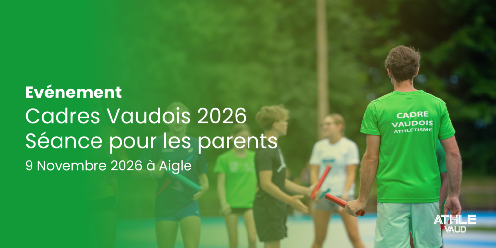Cadres Vaudois 2026 - Séance pour les parents